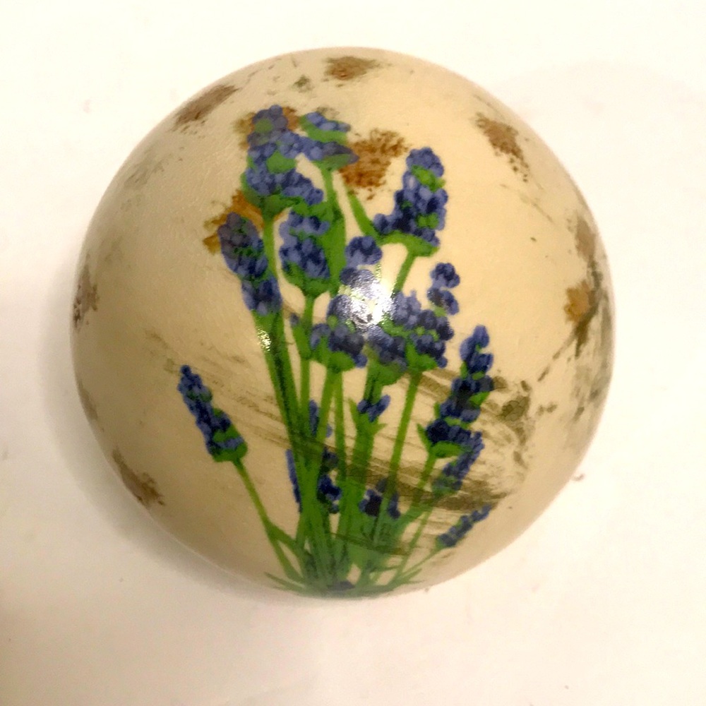 Sphere with  Flowers